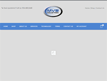 Tablet Screenshot of mvbindustries.com